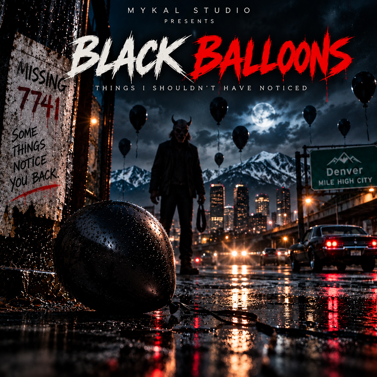 Black Balloons — MyKal Studio